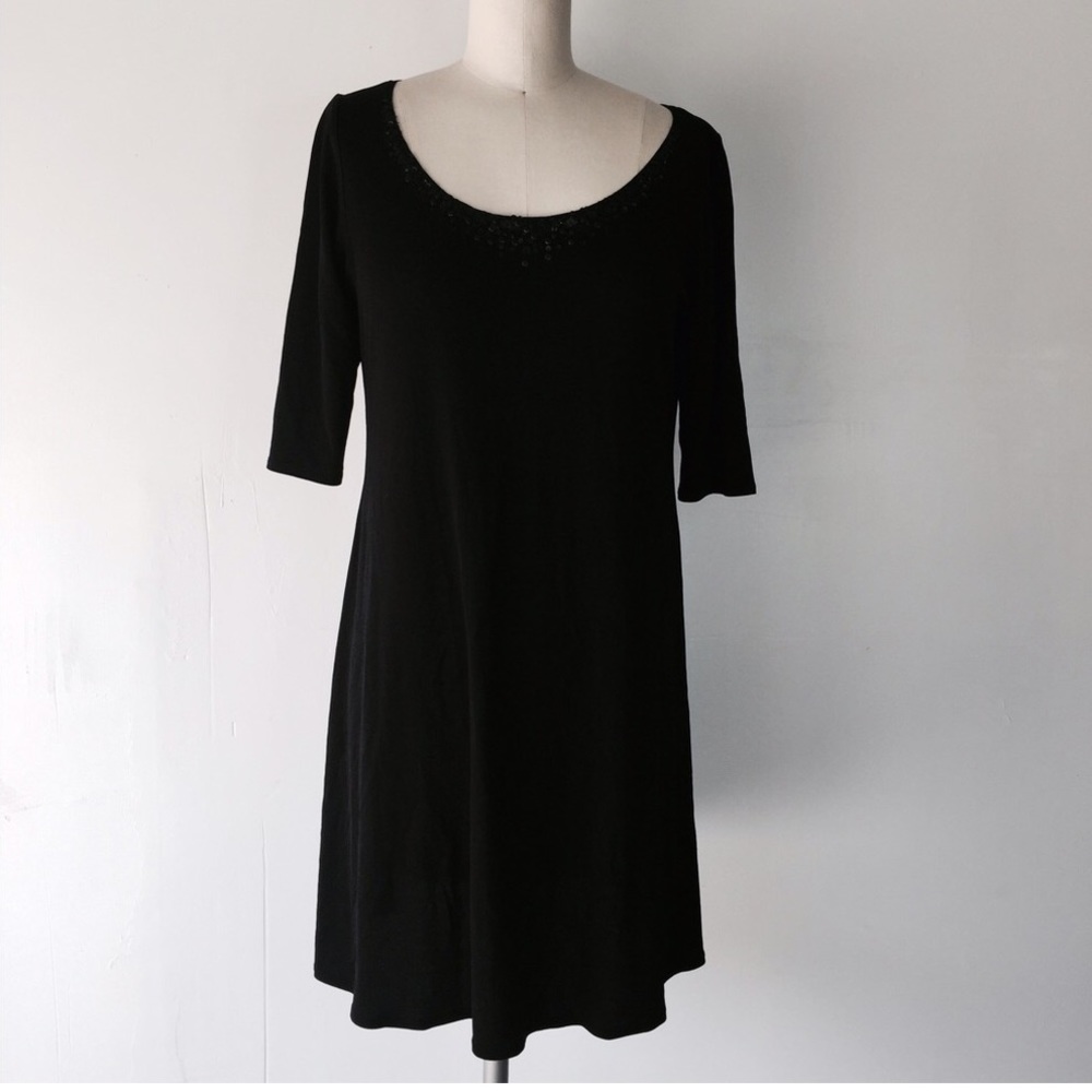 Eileen Fisher Everyday Black Dress S